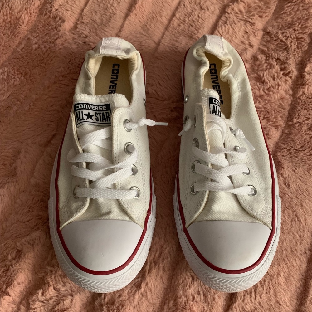 White Converse All Star Shoreline Slip-on